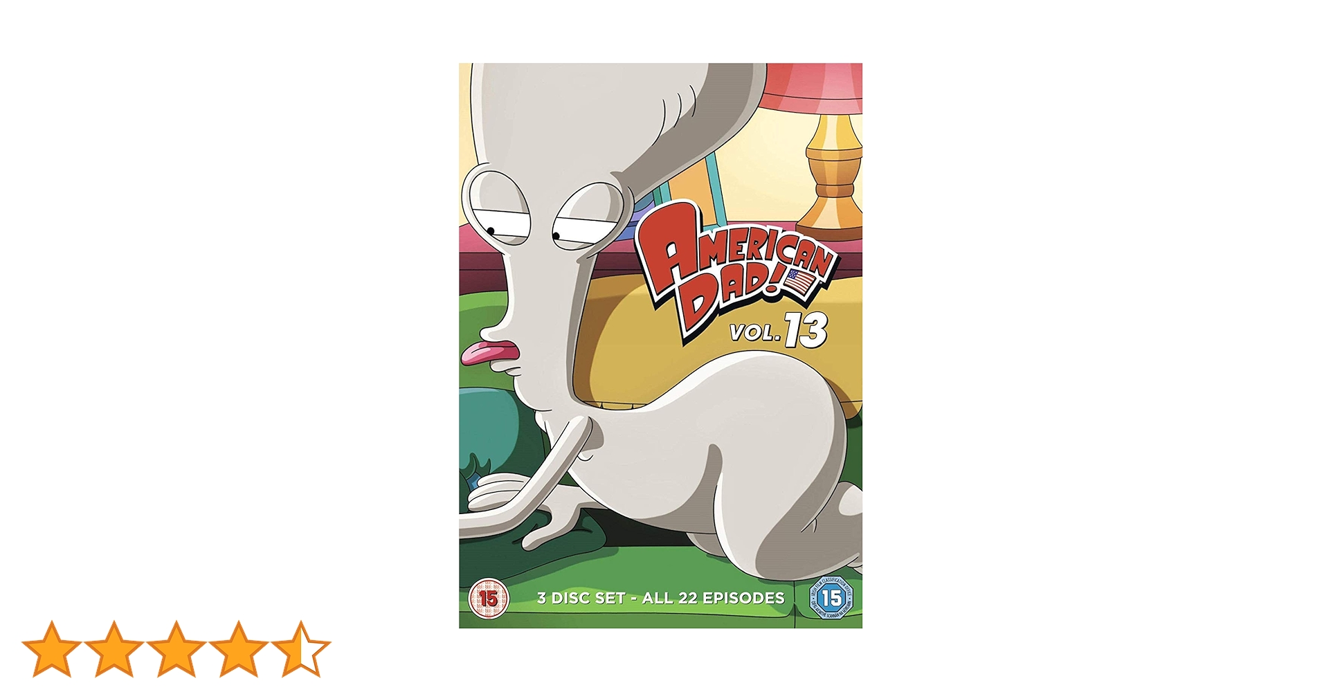 Amazon.co.jp: American Dad Volume 13 [DVD-PAL方式 ※日本語